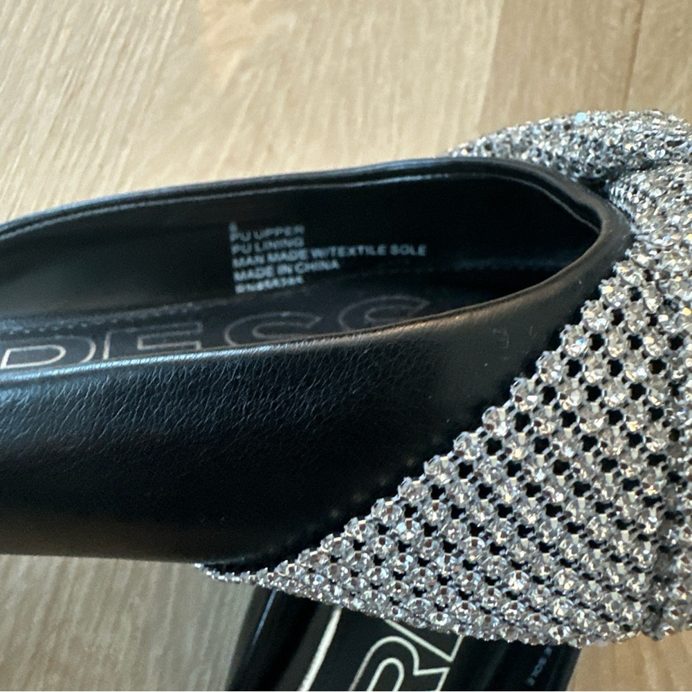 Express Black and Silver Women's Shoes - Picture 6 of 7